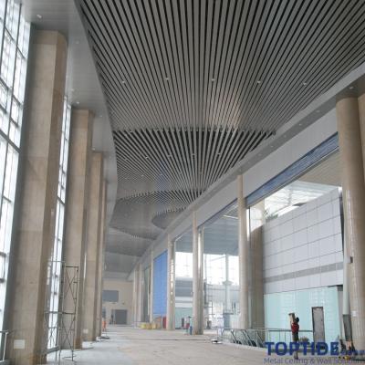 China Linear SONCAP Approval 100mm Decorative Ceiling Tiles For Drop Ceiling for sale