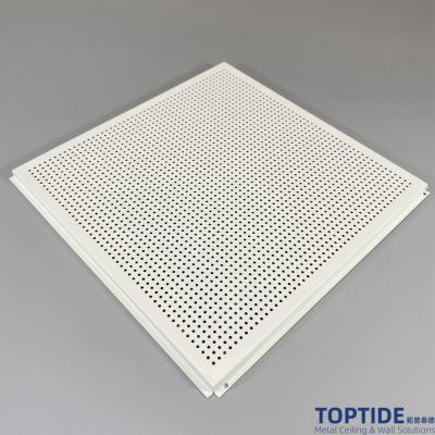 中国 装飾的なSteel 2x2 Acoustical Ceiling Tiles Acoustic Building Open Tee Grid Aluminum Materials 販売のため