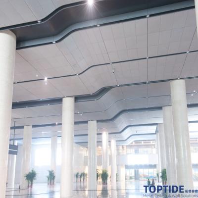 China 2.5mm Class A Fire Rated Semitransparent Decorative Metal Cladding for sale