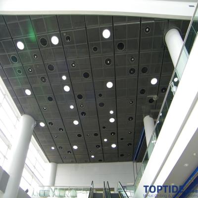 Chine Panneau ignifuge architectural de plafond de 600x600 2.0mm pour le bureau à vendre