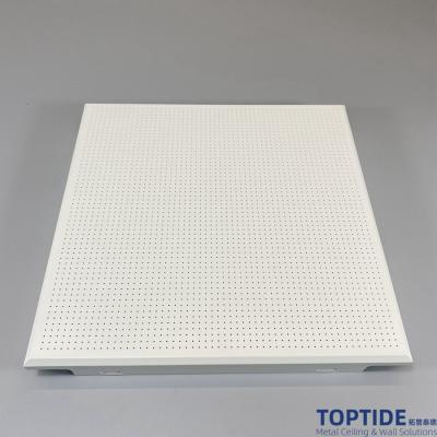China CE Interior Decoration 500mm Perforated Aluminum Ceiling Panels Square for sale