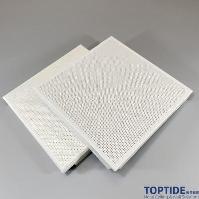 China Suspended Cut Edge SoundTex Fireproof Ceiling Board , Acoustic Ceiling Tiles 600x600 for sale