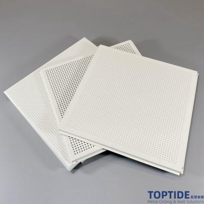 China Decorative False Drop In Ceiling Tiles Fireproof Aluminum / Steel T24 Lay In Ceiling With T Bars for sale