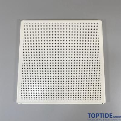 中国 Ceiling Panels For Homeの防音RAL9010 0.6mm音響のAluminium Lay 販売のため
