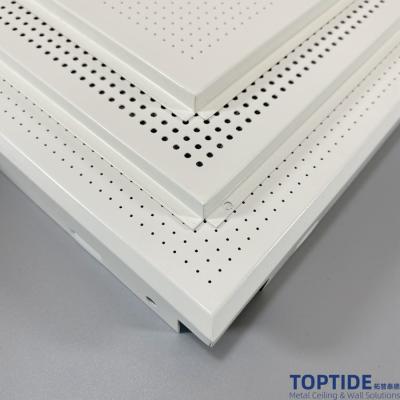 China T15 1mm Lay In Ceiling System Decorative , 12x12 Acoustic Ceiling Tiles for sale