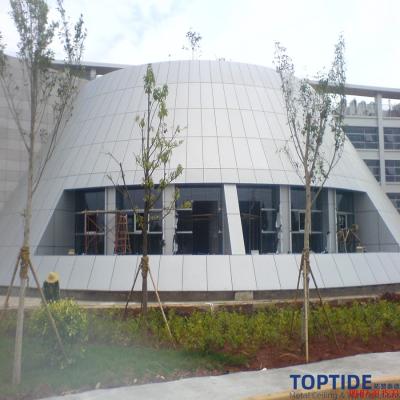 Cina Le coperture di costruzione di alluminio di verniciatura del rivestimento di PVDF hanno personalizzato la facciata contro lo sporco di acciaio inossidabile in vendita