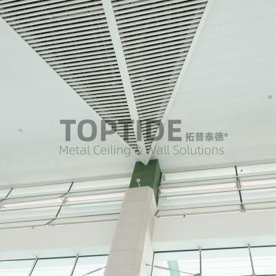 China White Aluminium C Shape Strip Ceiling Decoraitve Ceiling Tile Suspension System for sale