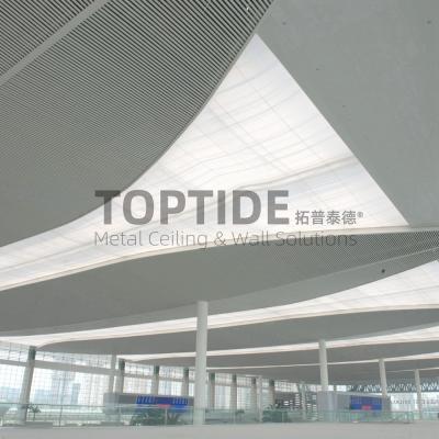 China Aluminium Suspended Price Decorative Falsestamped Metal Ceiling Panels for sale