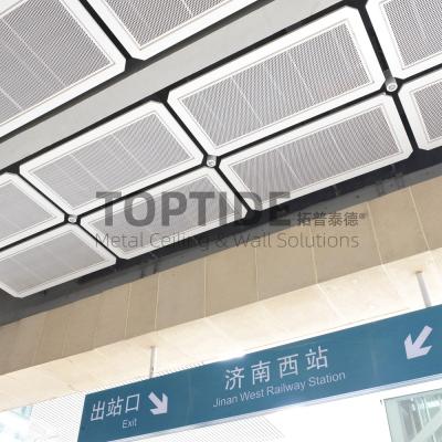 China Qualified with Hot Sell Aluminum Expanded Wire Mesh Suspended Ceiling for sale