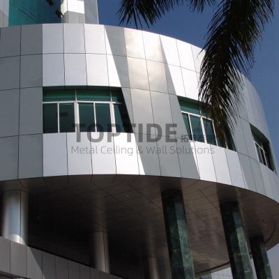 China Outside Decorative Wall Panels Aluminum Metal Wall Screens for sale