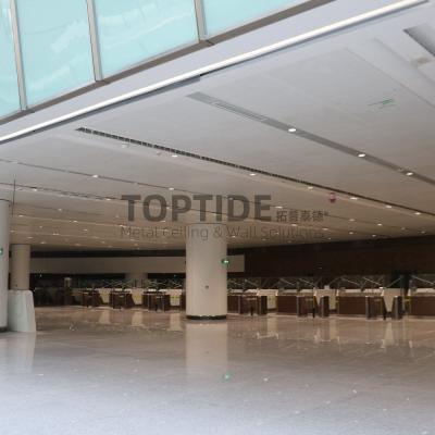 China PVDF Painted Patterned 1.5mm Aluminium Ceiling Board For Airport for sale