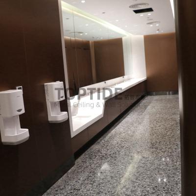 中国 浴室のための防水騒音低減400mmの環境の友好的なアルミニウム天井板 販売のため