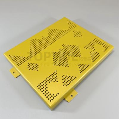 China Building Aluminum Perforated False Ceiling Tiles PVDF For Project 600×1200 for sale