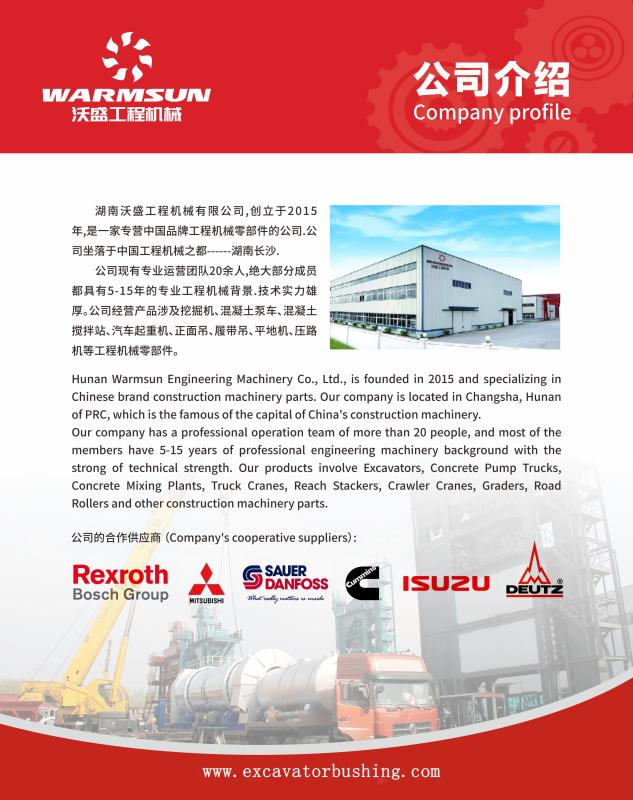 Проверенный китайский поставщик - Hunan Warmsun Engineering Machinery Co., LTD
