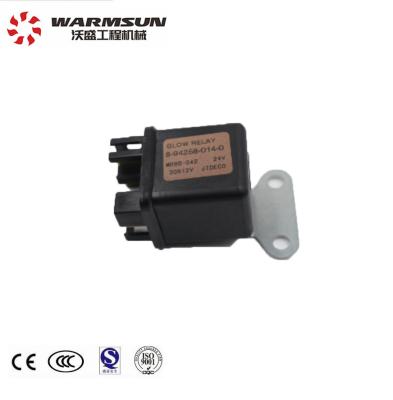 China B249900001038 DC24V Glow Plug Timer Relay Excavator Electric Parts for sale