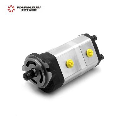 China 60086040 Hydraulic Double Gear Pump , kawasaki P097-16 High Pressure Hydraulic Gear Pump for sale