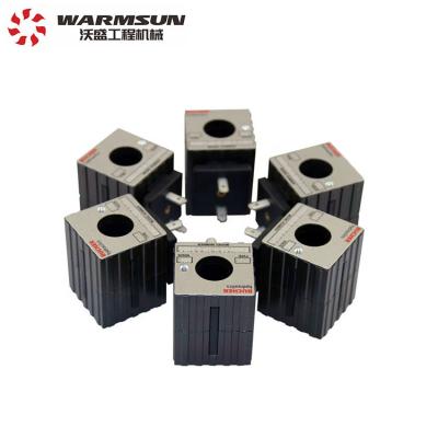 China A249900001494 Solenoid Valve Coil Excavator Hydraulic Parts for sale