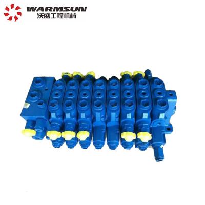 China 60015195 / 60008123 Multiway Main Valve For SANY SY65 - SY235 Rexroth HUSCO for sale