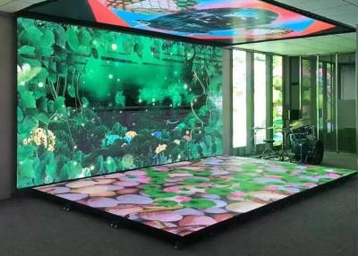 China DVI Floor LED Display Screen P8.928 Stage Background LED Display IP43 for sale