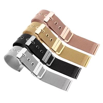 China 45mm Replacement Stainless Steel Strap Strap For Apple Watch Steel Band Series 5/6/SE For Apple Watch Strap Metal Mesh Band for sale