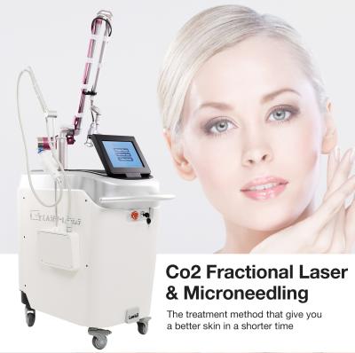 Chine 2 ans de garantie de laser de CO2 pour le traitement de visage avec la taille de tache 2-10mm et l'appui en ligne à vendre