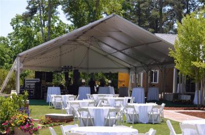 China Catering Hotel Elegant Tent , Reception Tent Rental Decorations Luxury Structure for sale