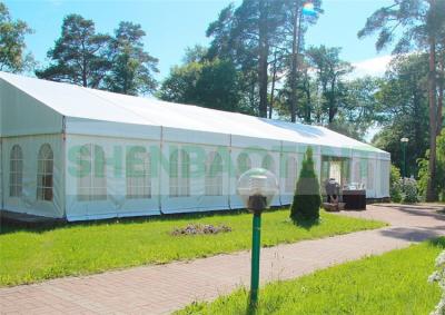 China Four Seasons Aluminium Clear Span Tent , Marquee Party Tent Custom Size For Events Organizing for sale