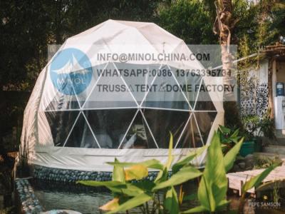 China Cheap Weatherproof Glamping Geodesic Dome House Tent for Sale for sale
