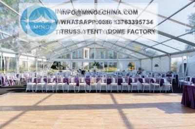 Китай Испытывающий давление шатер приема PVC на открытом воздухе для церемоний продается