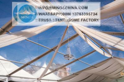 China 20x20 Frame Transparent Party Wedding Tent Double Coated Pvc for sale
