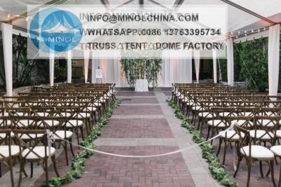 China 300 People Indoor Outdoor Wedding Marquee 850gsm PVC for sale