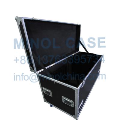 China Professional Aluminum Utility Trunk Flight Case With Casters for sale
