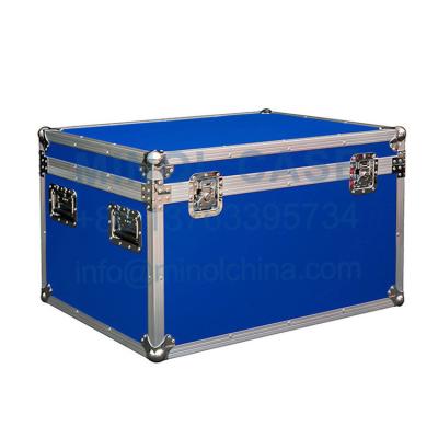 China Professional Heavy Duty Alu Flight Case Blue Color For Transportation for sale