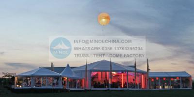 Chine Tente extérieure expulsée 20x80m d'événement de personnes de l'alliage 500 d'Alu à vendre