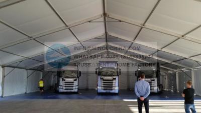 Cina il PVC 850gsm ha ricoperto la tenda di alluminio della struttura dell'anti ruggine del tessuto per il magazzino in vendita