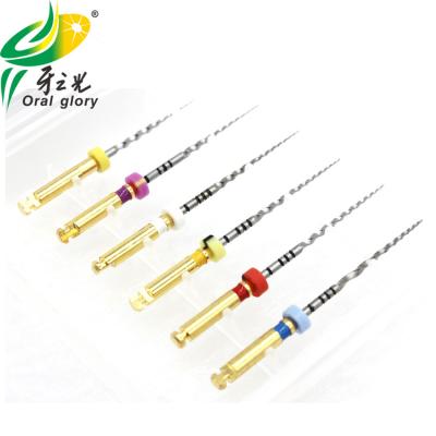 China Stainless Steel Niti Endodontic Files 38mm For Root Canal Preparation for sale