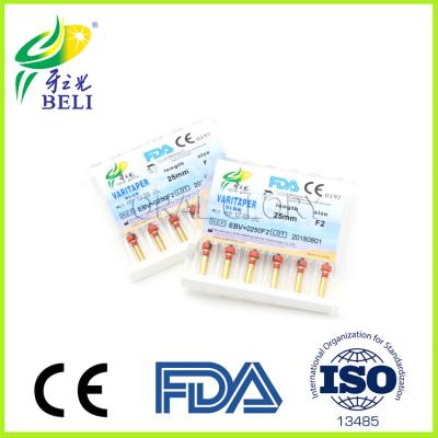 China Belident brand Heat Activation Endo Rotary File Endondontic Root Canal protaper blue for sale