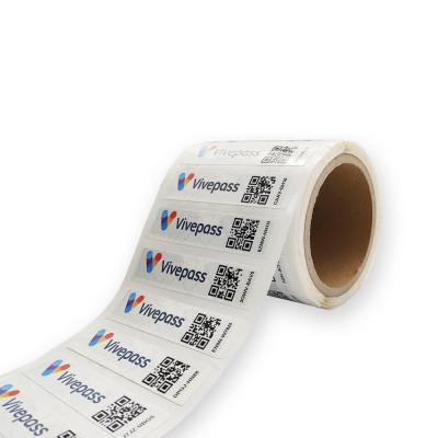 China Logistics Management RFID Sticker Label Reading Distance 20 Meters for sale