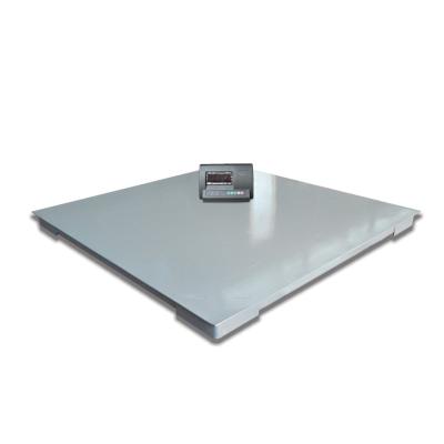 China Stable Floor Weighing Scales A12e Indicator 2*2m Large 10 Ton Digital Auto Off for sale