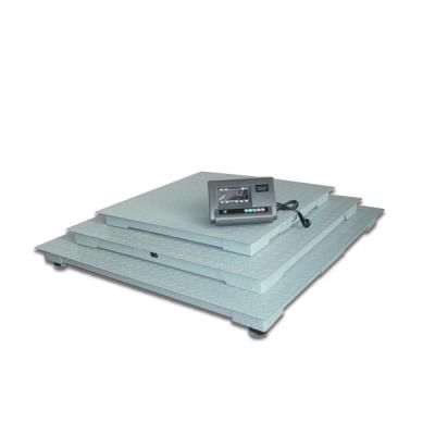 China AC/DC Power Floor Weighing Scales Low Profile 1000 Lb Digital With Ramp for sale