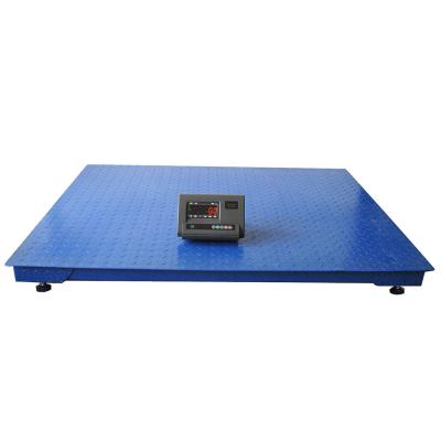 China 1-5 Ton Digital Digital Floor Scale , Commercial Floor Scales Computer Interface for sale