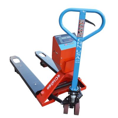 China 1000KG Digital Pallet Jack Scales , Pallet Jack With Built In Scale Warehouse for sale