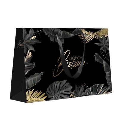 China Luxus Weihnachtskosmetik Schmuck Papiertasche Einkaufstasche Kunstpapier zu verkaufen