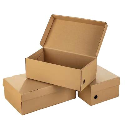 China 3D Fashion Print Shoe Packaging Box business Cardboard Sneaker Boxes for sale