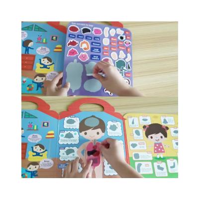 China custom Seal Sticker Label full color Release Paper Sticker Book for sale