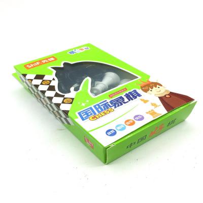 China custom wholesale printing logo shipping box for chess board chess packaging box for sale