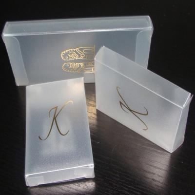 China Perfume Cosmetic Packaging Box Folding PET PVC PP Clear Plastic for sale