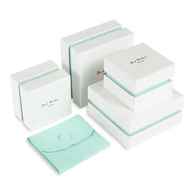 China Recyclable Drawer Fancy Packaging Box For Jewelry Box With Pouch for sale