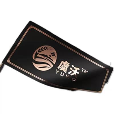 Chine Étiquette adhésive de sceau PVC personnalisée avec matériau résistant aux déchirures à vendre
