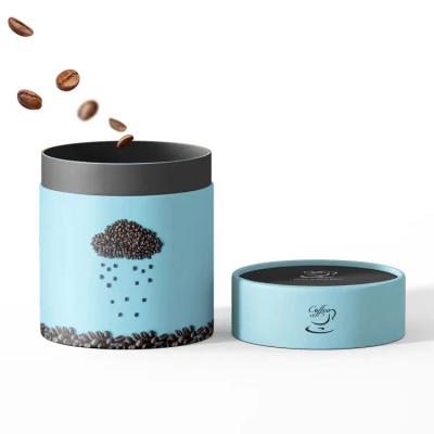 China Embalaje de tubos de papel de café de cilindro redondo de té de alimentos personalizados para sus necesidades únicas en venta